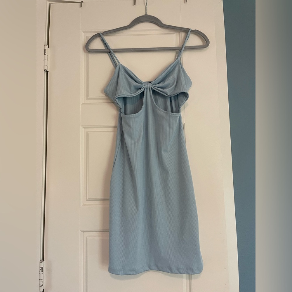 Streetwear Society Light Blue Mini Dress